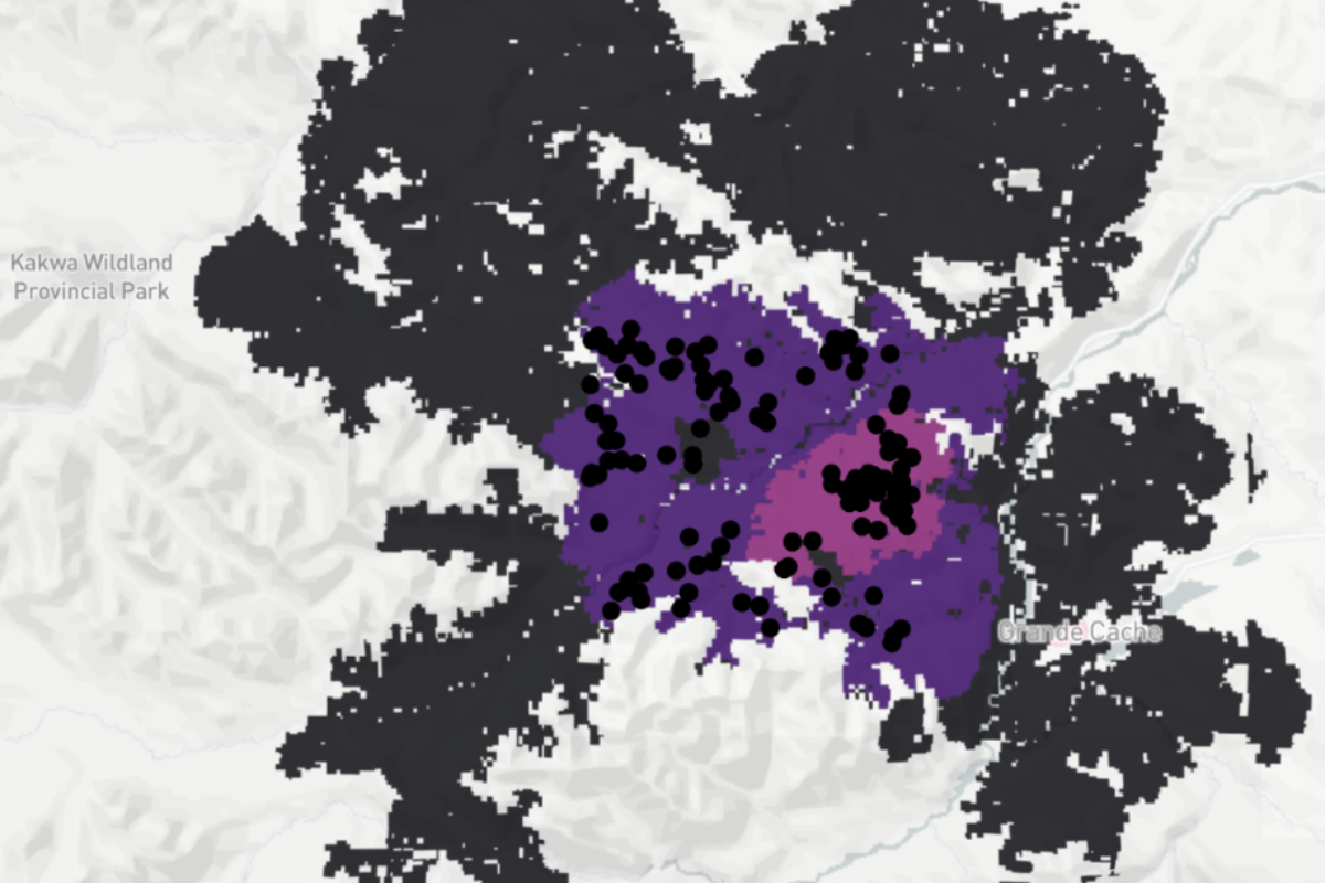 weighted randomized distribution of ignition points